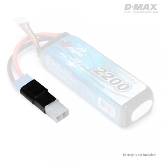 D-MAX B9853 Connector Adapter EC3 male - Tamiya male