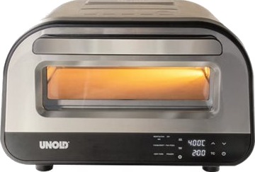 Unold Don Luigi 1.7 kW Elektrisk Pizzaovn i Rustfritt Stål
