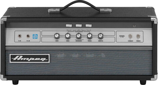 Ampeg V-4b Fullrørs 100w Topp Silverface Ampeg V-4b Fullrørs 100w Topp Silverface