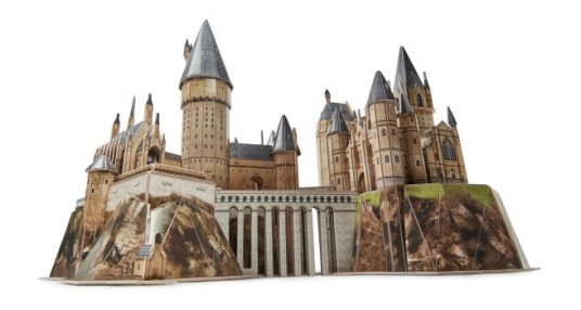 4D Build Harry Potter Hogwarts Castle 3D Puzzle Model Kit 209 Stykker Fjernsyn/ Filmer 12 År