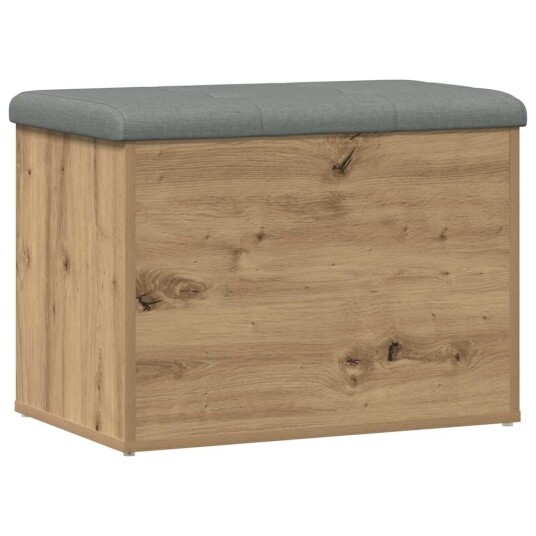  Oppbevaringsbenk artisan eik 62x42x45 cm konstruert tre 8721158446107