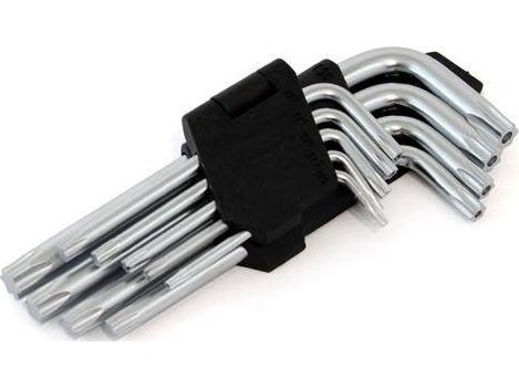 Amio Korte Torx-nøkler - 9 stk.