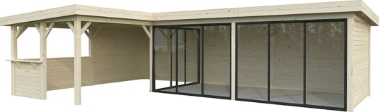 Hagestue Palmako Lenna 33,2 m2 Set 420 Slide