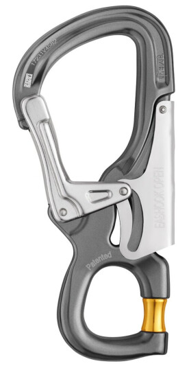 Petzl Karabinkrok Easyhook Åpne Kobleklemmer, 1 stykke, SET-M043AA0 Grey/Yellow