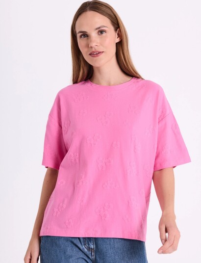 FREE/QUENT Fqziprea Tee Pink XXL
