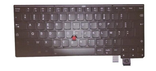 Lenovo Darfon - Brbart tastatur - til utskifting - Fransk - Svart