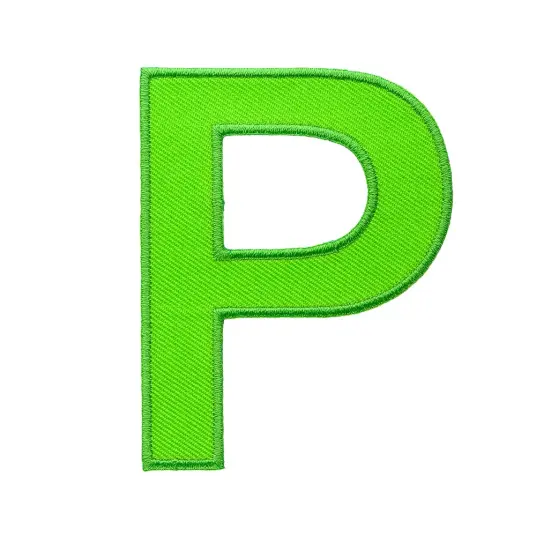 Bokstaver P NSF Bokstav P Grønn