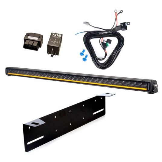 Ekstralys PURELUX Black X Slim S800   Rett / 80 cm / 165W 1 stk   Komplett pakke + XBB OBD Dongle & PowerUnit