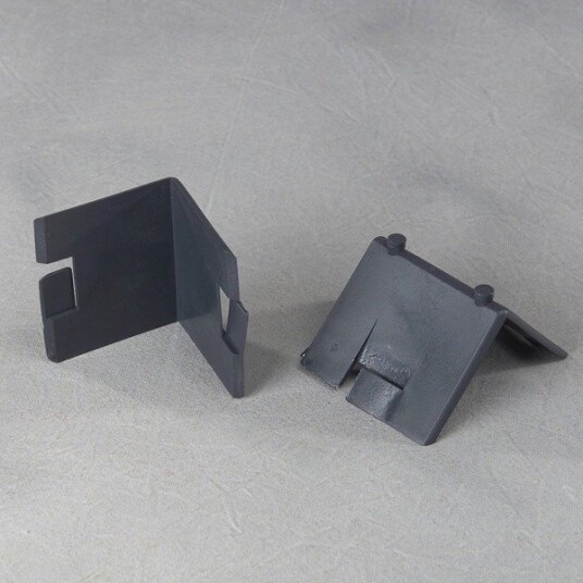 Kan Beskyttelse Af Kanter Og Hjørn 3D Hjørne 2.000 Mm 50 X 50 Mm Længde: Black