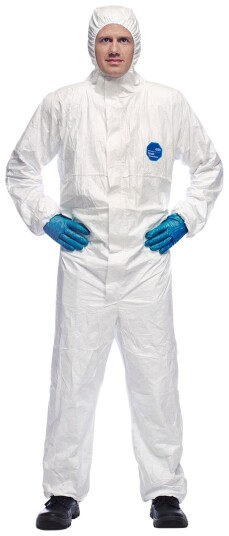 Tyvek Korttidsoverall L 500 Xpert Hvit Tyvek Korttidsoverall L 500 Xpert Hvit