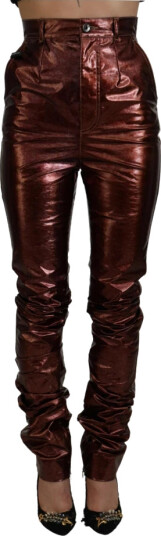 Dolce & Gabbana Dame Bukser Brun S, Dolce & Gabbana Dame Bukser Brun S,