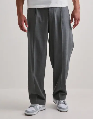 ANNARR Anrnorr 261 Wool Blend Trouser Dressbukser Grå