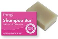 Friendly Soap Friendly Shampoo lavendel/geranium 95 g Friendly Soap Friendly Shampoo lavendel/geranium 95 g