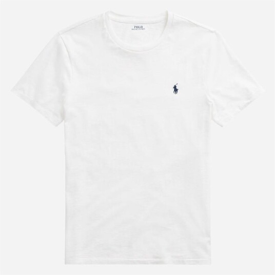Ralph Lauren Jersey Short Sleeve T-Shirt - White
