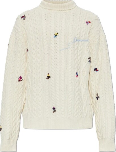 Dsquared2 Herre Strikkevarer Beige 2XL,