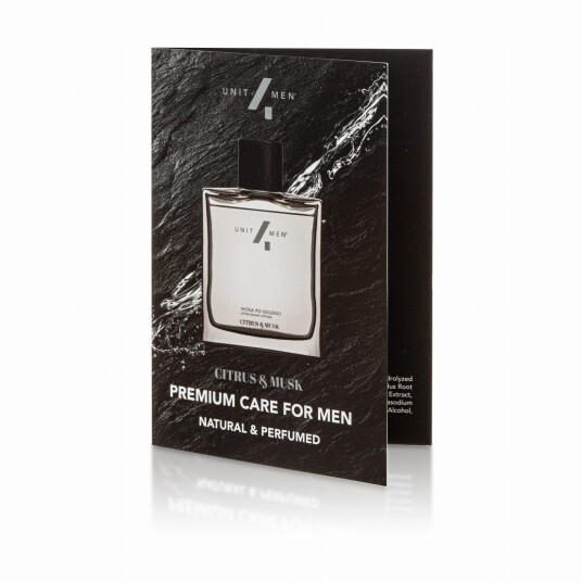 Unit4men Aftershave Sitrus & Musk Sample 1ml Unit4men Aftershave Sitrus & Musk Sample 1ml