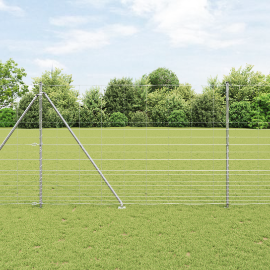  Feltgjerde 1,6 x 25 m i galvanisert stål