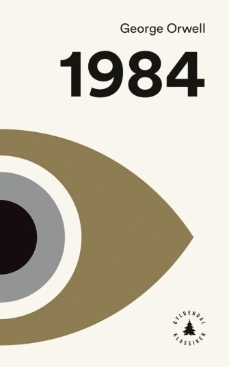 George Orwell 1984 Roman fra Gyldendal Norsk Forlag