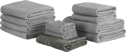 Areora Håndklesett 11 pk Grå