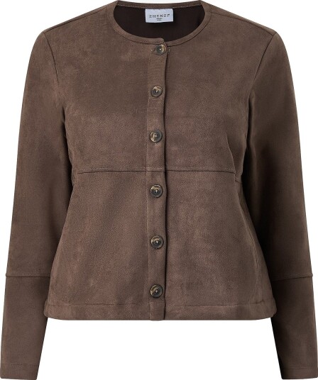 Zhenzi Jakke Zh Faan 1557 Jacket Brun