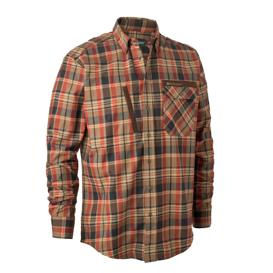 Deerhunter Hektor Shirt Orange Check 41/42 41/42