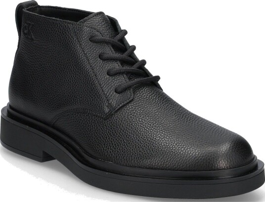 Calvin Klein Sq Rubber Desert Boot Lth   TRIPLE BLACK   43 x 43