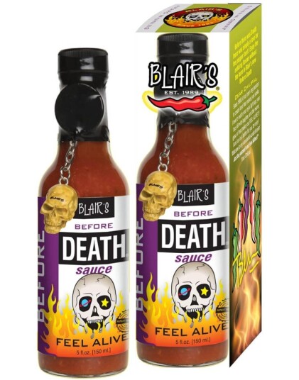 Blair"s Before Death Sauce Medium Sterk Saus med Habanada 150 ml USA Blair"s Before Death Sauce Medium Sterk Saus med Habanada 150 ml USA