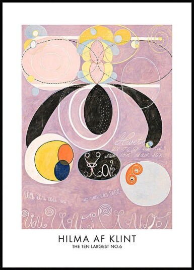 The Ten Largest No.6 Poster Plakat / 21x30cm