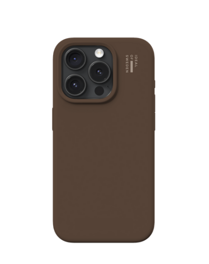 Ideal Of Sweden Silicone Case  iPhone 15 Pro Mocha Mousse