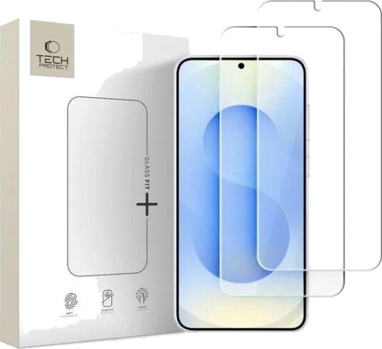 Tech-Protect Glass Fit+ Beskyttelsesglass 2-Pack for Samsung Galaxy S26+