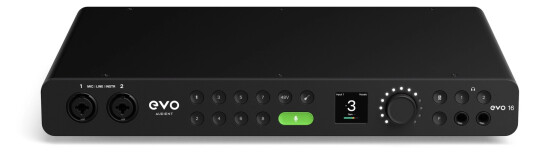 Audient Evo 16 24inn/28ut Usb-Lydkort Audient Evo 16 24inn/28ut Usb-Lydkort