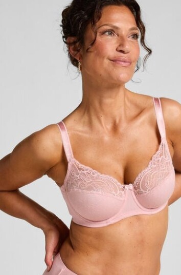 Hunkemöller Uvattert bh med bøyle Sophie Rosa