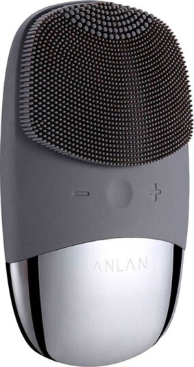 Anlan ALJMY04-0G Mini Silikon Ansiktsbørste (5 innstillinger) Grå