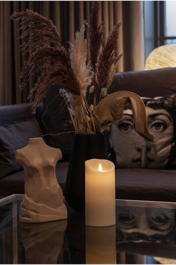 Jotex Led Vokslys Høyde 17.7 Cm Elfenben WAX 2153654010