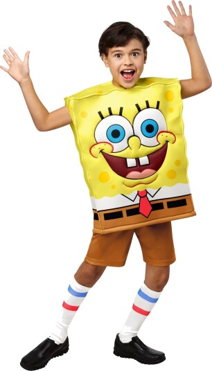 SvampBob Firkant™ Barn Kostyme - Medium