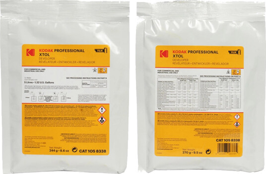 Kodak Professional XTOL Film Developer Powder To Make 5L Kodak Professional XTOL Film Developer Powder To Make 5L