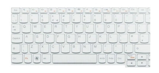 Lenovo 25201812, Tastatur, Engelsk, Lenovo, Ideapad S200/S206