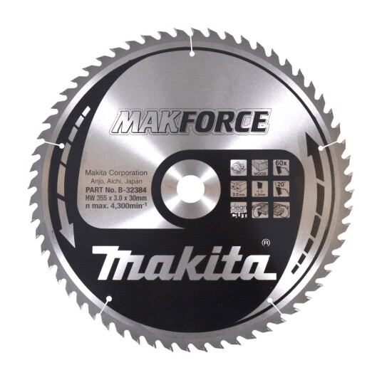 Makita B 32384 Sirkelsagblad 355x30x60T