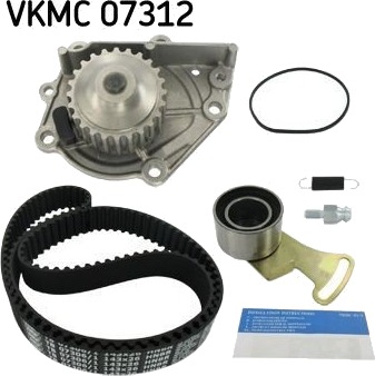 Vannpumpe + tannremmsett SKF VKMC 07312