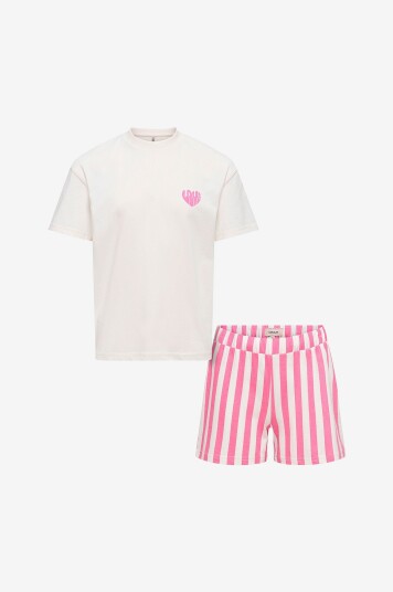 KIDS ONLY Pysjsett kogRila Nightwear Rosa