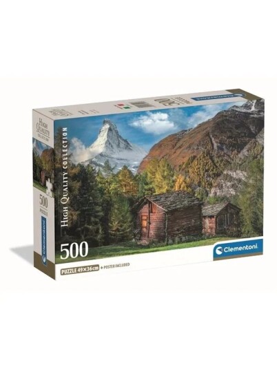 Clementoni Jigsaw Puzzle Charming Matterhorn 500 pcs. Gulv