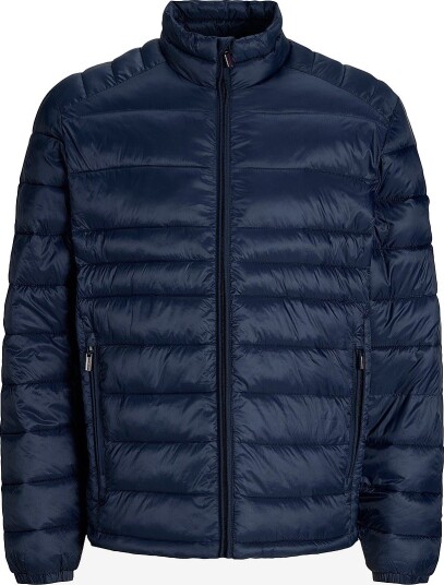 Jack & Jones Jakke jjeKingsley Light Puffer Collar Blå