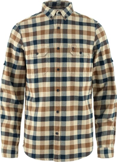 Fjellreven Fjellreven Men's Skog Shirt Fossil dark Navy L