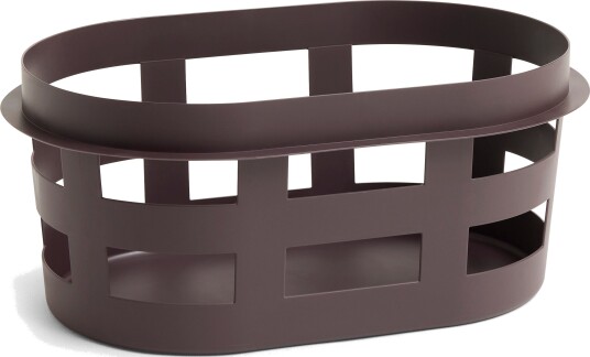 Basket Recycled Small Bordeaux