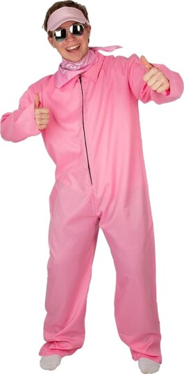Rosa Afterski Joggedress til Herre Onesize