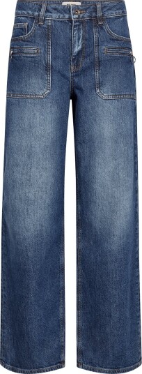 MOS MOSH Mmdara Zip Jeans DARK BLUE 29 x 32