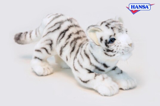 Hvit Tiger Unge Kosedyr 41 cm | Hansa Creation