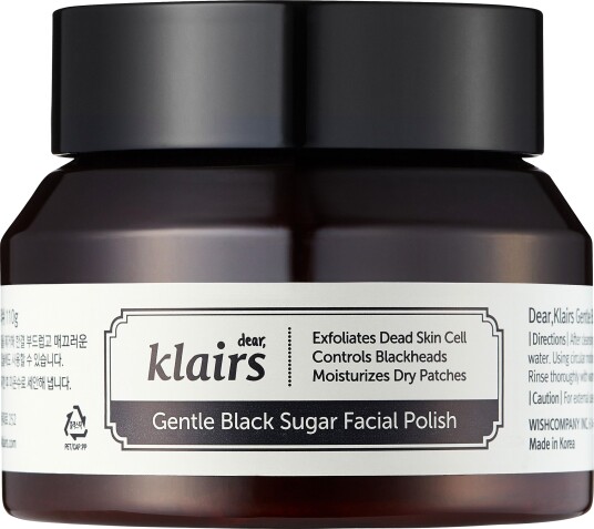 Klairs Gentle Black Sugar Facial Polish 110ml Klairs Gentle Black Sugar Facial Polish 110ml