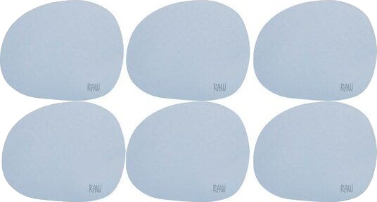 Aida - RAW Soft glassbrikke 6 stk sky blue