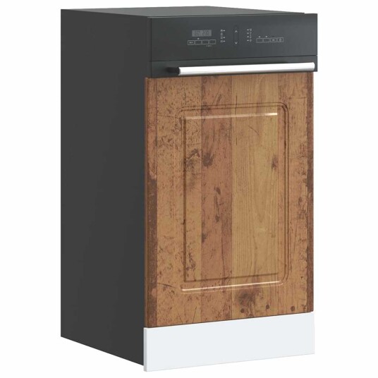  Oppvaskmaskin panel gammelt tre 45x1,5x67 cm konstruert tre 8721158420015